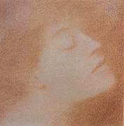 Fernand Khnopff Head of a Woman oil painting artist